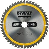 DEWALT Circular Saw Blade 250mm x 30mm 48T Nail Tough DT1957-QZ | Saw blade with Nail Tough design, thermal vent grooves and
