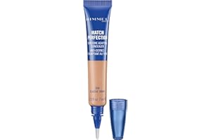 Rimmel London Correttore Liquido Match Perfection, Media Coprenza per Occhiaie e Imperfezioni del Viso, 030 Classic Beige, 7 ml