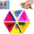 Onyoloy Liquid Motion Toys Sensory mats : 6pack Sensory Fidget Toys Water Sensory Toys for Autistic Children