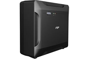 FSP/Fortron Nano 800 - Fuente de alimentación Continua (UPS) (Standby (Offline), Tipo F (Schuko), Compacto, 9 AH, 50/60, Negro)
