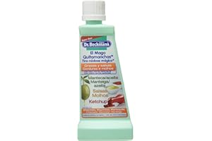Dr. Beckmann El Mago Quitamanchas Grasa y Salsas | El quitamanchas especializado combate las manchas de grasa, chocolate, etc. | 50 ml