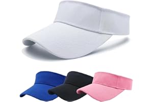 Eilisa Women's Sun Visor Cap - Adjustable Baseball Cap for Golf Cycling Fishing Tennis, Long Peak Design