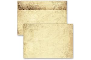 Motif envelopes History, Old Paper 10 envelopes DIN C6 (162x114 mm) | Paper-Media