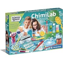 Kit Científico Para Niños Clementoni | Microscopio 1200X + 50 Experimentos | Edad 8+ | Versión Italiana