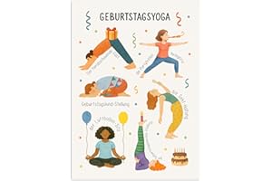 ‎NASTAMI Nastami Geburtstagskarte lustige Karte Geburtstag (Geburtstagsyoga)