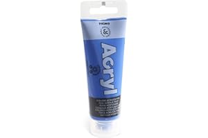 PRIMO Hobby & Professional - Colori Acrilici Fini Professionali +14 Anni, Tubo 75 ml Colore dal Finish Opaco Coprente, Pittura Acrilica Permanente per Dipingere e Decorare, Découpage e Hobby Creativi