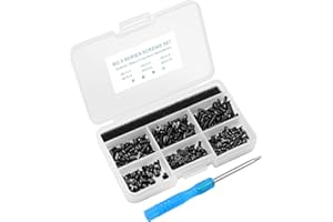 MCSHER 180pcs M2.5 Series Laptop Screws Notebook Computer Screw Kit Set for IBM HP Dell Lenovo Samsung Sony Toshiba Gateway