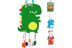 Piñata Cumpleaños Infantil - Piñata Dinosaurio - Piñata - Piñata Dinosaurio Cumpleaños - Cumpleaños Dinosaurios - Piñata Cumpleaños - Piñatas Infantiles - Piñatas - MANLOZ (DINO VERDE)
