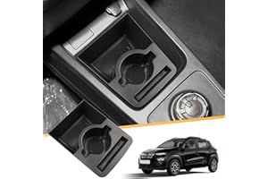LFOTPP Porte-gobelet de Voiture Compatible avec Dacia Spring Electric, Boîte de Rangement Boîte à Gants de Console Centrale, Porte-gobelet Organisateur de Plateaux, Accessoires pour Dacia Spring EV