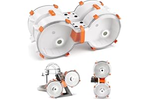 Howarx AMS Lite Enclosure for the Bambu Lab AMS Lite Multi-Color 3D Printing System Fully Sealed Filament Storage With Drying Function Vertical Placement (4 Hygrometers Included)