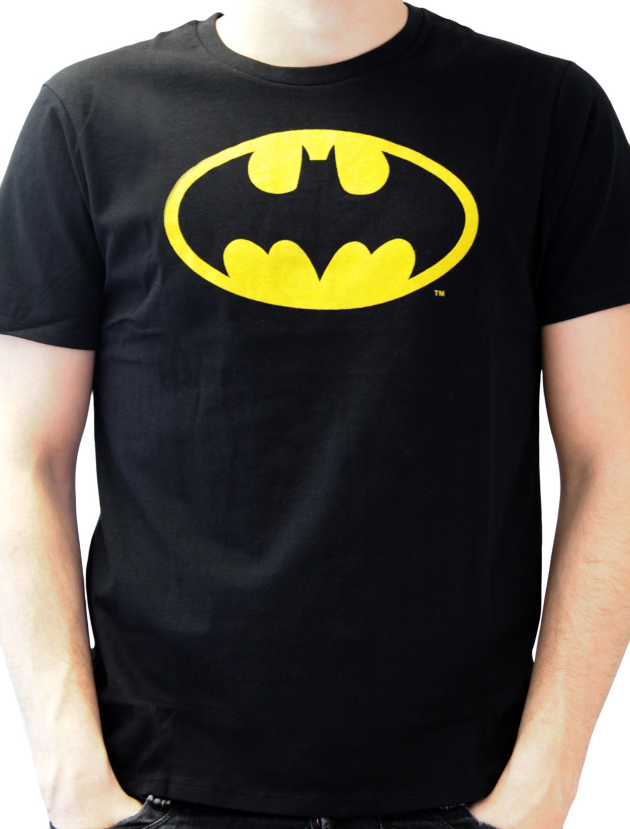 Batman-Herren-T-Shirt-mit-Print