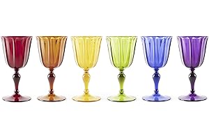 Excelsa Lot de 6 verres Country Color Multicolor