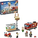 Lego City Les Pompiers Du Centre Ville Avec Camion De Pompiers Grue Helicoptere Moto Et 7 Figurines Jouet Pour Enfants Lego Amazon Fr Jeux Et Jouets