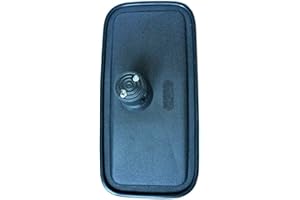 MelTruck® Espejo retrovisor grande 375 x 190 mm R1800 excavadora tractor camión universal