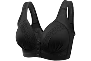 Générique Femme Soutien Gorge Post Operatoire Sport Fermeture Devant sans Armature Brassiere Yoga