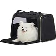 Caisse Transport Chien Petsfit Pliable - Sac Voiture Léger En Oxford Pour Chat