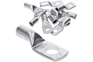 Kalitec HR16-8 10 standardowych końcówek kablowych 16 mm² M8 I bez widocznego otworu I Made in Germany