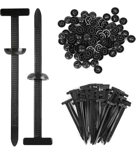 Progrès-350pcs Voiture Rivet Clips Plastique Garniture Agrafe Poussoir