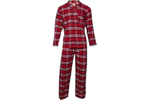Location Clothing Mens Cotton Flannel/Brush Cotton PJ Pyjama Set PJ's Pyjamas Sizes S-4XL