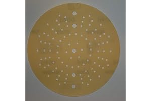 MIRKA SONDERPOSTEN MIRKA Scheiben Gold Ø 150 mm Klett P400 103-fach gelocht (100 St)