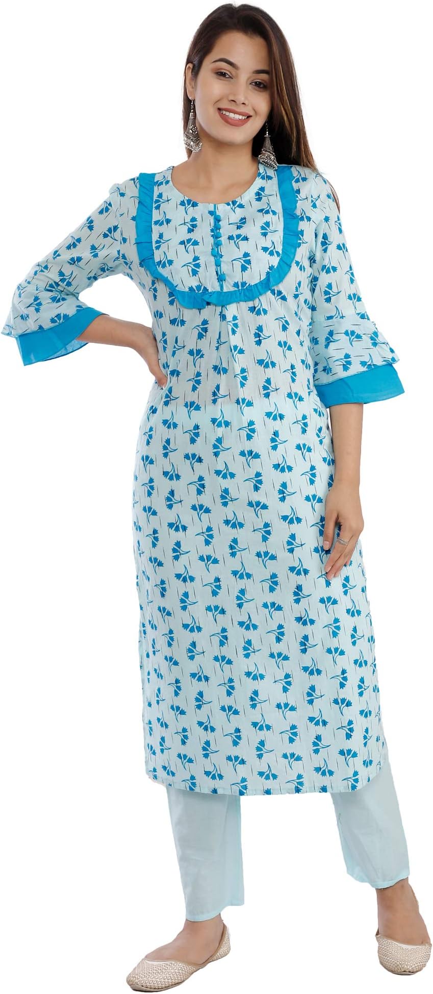 FABISTA Women's Cotton Salwar Suit