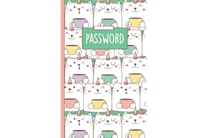 Quaderno Per Password Con Gatti: Libricino Per Scrivere E Organizzare Le Password E I Dati Di Accesso A Ogni Siti Web. Regalo Utilissimo!