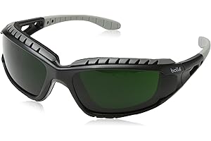 Bollé Safety TRACWPCC5, Schweißer Schutzbrille, Einheitsgröße, Schweiß Stufe 5 Serie TRACKER II, Schwarz