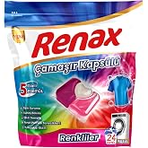 RENAX &Ccedil;amaşır Kaps&uuml;l&uuml; Renkliler 24'l&uuml;