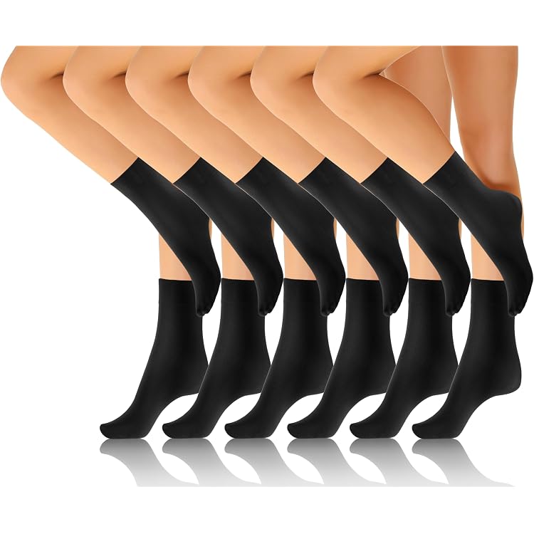 GLAMORY Soft Micro 40 Socks, Black, Einheitsgröße Große Größen