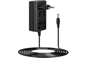 SEYRLMK Bloc d'alimentation 9 V 2 A 100-240 V AC vers DC 9 V 1,8 A 1,5 A 1 A 0,8 A 0,5 A 450 mA Alimentation pour Arduino UNO R3 MEGA 2560 R3, Schwinn Elliptique Crosley Cruiser Tourne-disque portable