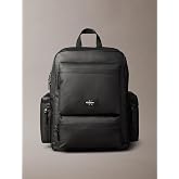 Calvin Klein Utility Pocket Backpack Erkek Sırt &Ccedil;antası, Siyah, Tek Beden