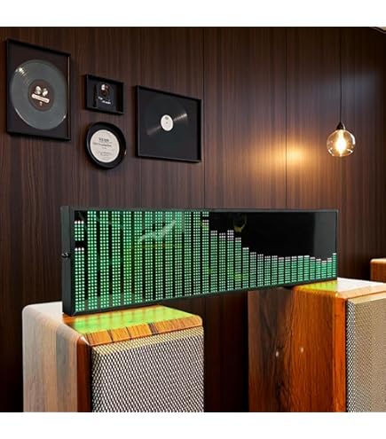 KS25 Visualizzatore Musicale LED – Spettro Audio Dinamico Con 6 Colori E 8 Modalità Di Visualizzazione - 5