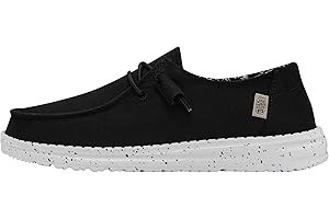 HEYDUDE Wendy Basic - Zapatos Estilo Mocasín para Mujer,