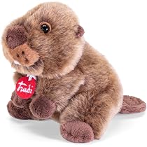 Peluche Pupazzo Stoffa Animale Alce Cervi Braun 21 CM