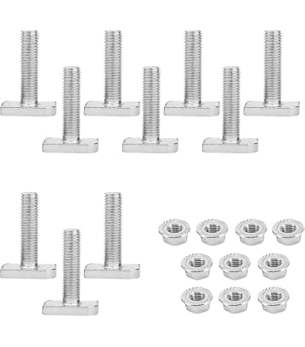 Dadi M5 T-Slot Testa Di Martello In Acciaio - 30 Pezzi Per Profili Alluminio Serie 45 Europea - Foto 2