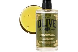 KORRES Oliwkowy olejek odżywczy 3 w 1 zapewnia intensywne nawilżenie, testowany dermatologicznie, wegański, 100 ml