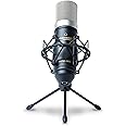 Marantz Professional MPM1000 - XLR Kondensatormikrofon mit Pop Schutz Filter, Shockmount, Tripod Ständer, XLR Kabel für Home