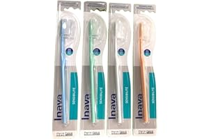 Inava Brosse à Dents SENSIBILITE Brins Coniques - Lot de 4 Brosses (4S)