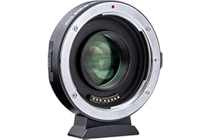 VILTROX EF-M2 II Auto Focus MFT 0.71x Reducer Speed Booster Lens Adapter for Canon EF Mount Lens to Micro Four Thirds M4/3 Camera Panasonic GH4 GH5 GH5S GF6 GX85 GX7 Olympus E-M5 E-M10 E-PL5