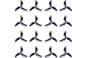 BETAFPV Gemfan 16pcs D63 3-Blade Props 1.5mm Shaft Propellers for Beta95X V2 Beta95X V2 HD Digital Drone 1106 4500KV Motors