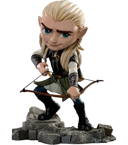 Iron Studios - Statue Gimli - MiniCo - 11,9 Cm - Le Seigneur Des Anneaux - Figurine Peinte à La Main - Collection - Cadeau Fan Tolkien