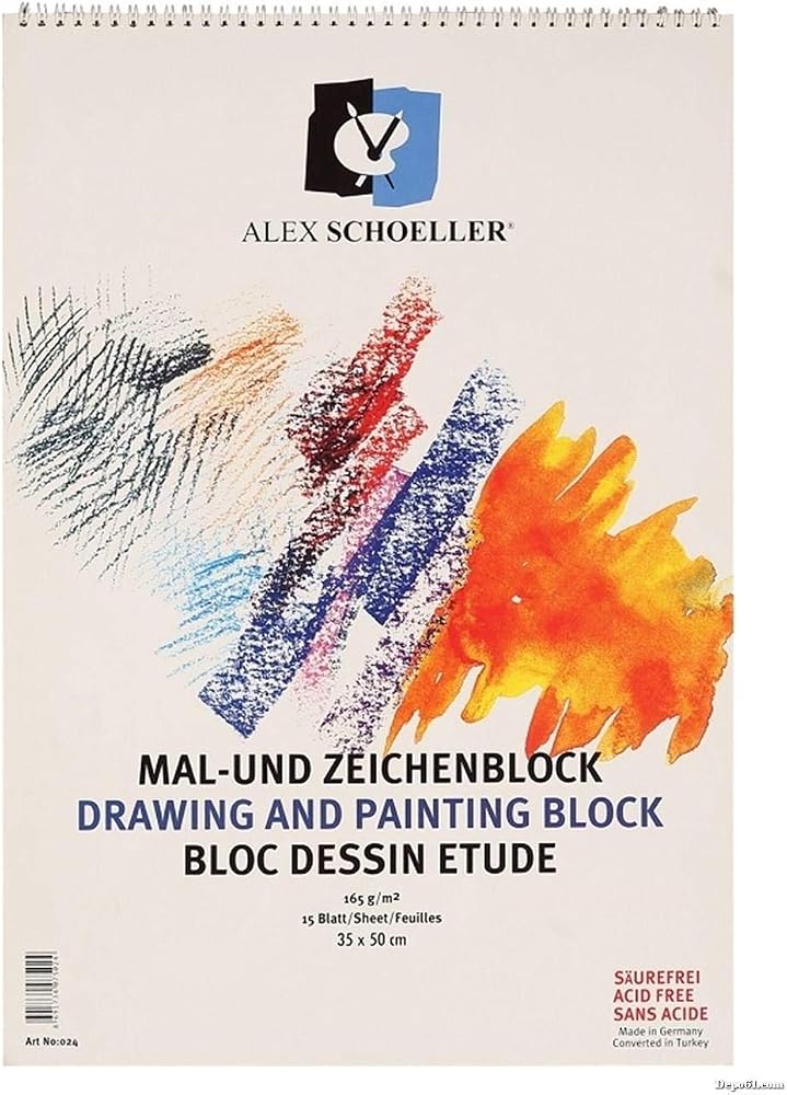 ALEX SCHOELLER A.SPR.RSM.165.35 RESİM DEFTERİ 165 GR. 35x50 ALX-024