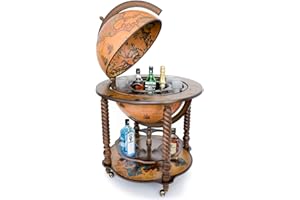 ZOFFOLI SINCE 1949 Zoffoli Art 58 Bar Globe Drinks Cabinet with Certificate of Authenticity