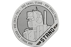 FANATTIK Transformers 40th Anniversary Collectible Coin – Limited Edition Embossed Metal Coin – Official Hasbro Autobot & Decepticon Commemorative – G1 Tribute Gift with Display Case