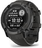 Garmin Instinct 3 Orologio Multisport 45 Mm AMOLED Nero, Resistente, GPS, Cardio, 010-02936-00 - Foto 3