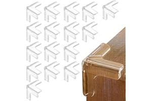 HoneyHolly Protector de Cantos para bebé, protección de Esquinas para bebé, Autoadhesivo, Transparente, protección Infantil, Bordes de Mesa, Bordes de protección para bebés, con superadhesivo