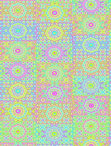DECOPATCH Decopatch-Papier 3er Pack, mehrfarbig