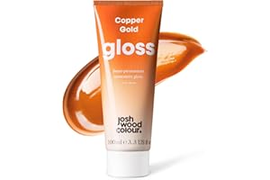 JOSH WOOD COLOUR Josh Wood Hair Gloss (Copper) - Semi-permanent gloss, creates strawberry blonde or adds golden tones to light brown hair - Lasts up to 6 washes - 100% Vegan - Cream (100ml)