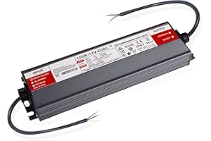 12V Transformer for LED Lights, BRIMETI 240V to 12V Transformer LED Driver 12V 100W 8,3A IP67 Waterproof Ultra Slim AC 240V to 12 Volt DC Constant Low Voltage LED Power Supply Outdoor