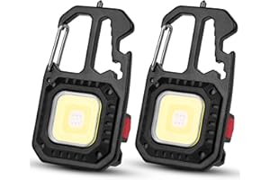 flintronic Mini latarki inspekcyjne, 800 lumenów LED, naładowalna latarka robocza, 7 trybów, latarka mechaniczna, przenośna latarka robocza, małe latarki wodoodporne do napraw campingowych, zestaw